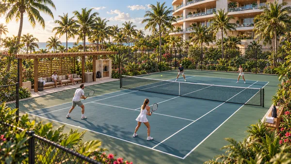 Club de Tenis - Exterior